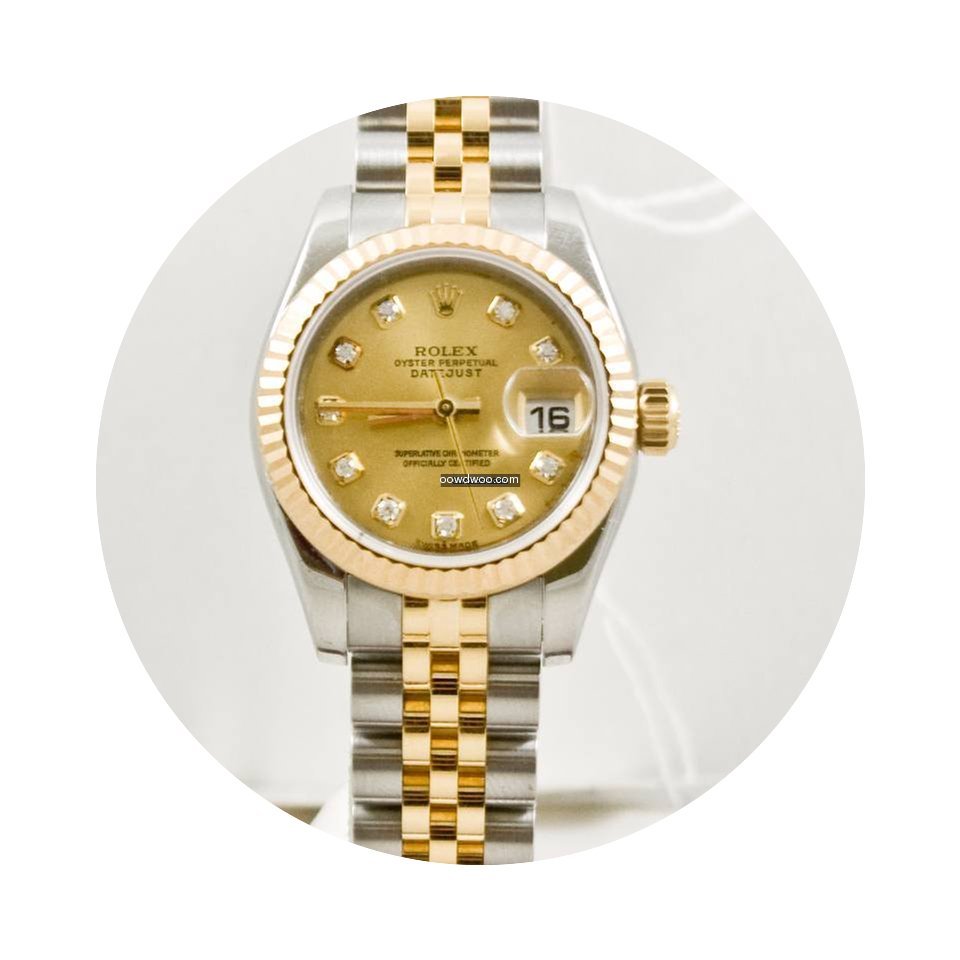 Rolex Lady-Datejust 179173 Rolex Diamond...