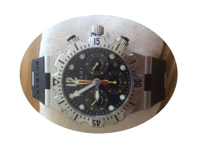 Bulgari diagono professional diving...