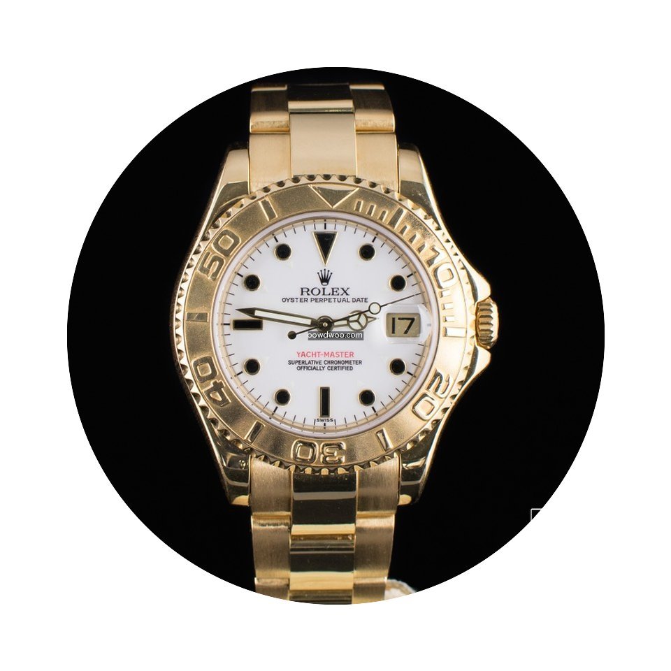 Rolex Yacht-Master Mid Size 35mm Yellow ...