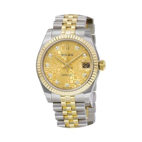 Rolex Lady Datejust Automatic Champagne ...