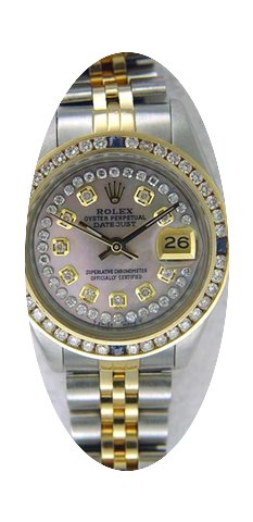 Rolex Ladies Datejust 2-Tone Watch 69173...