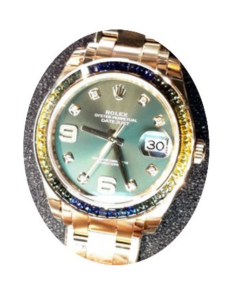 Rolex Pearlmaster Yellow Gold Blue Green...