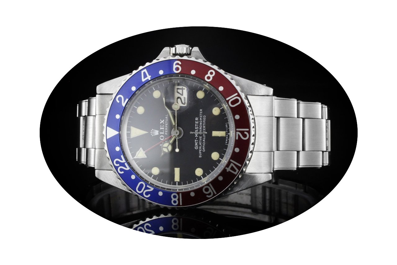 Rolex GMT-Master (40mm) Ref.: 1675 Pepsi...