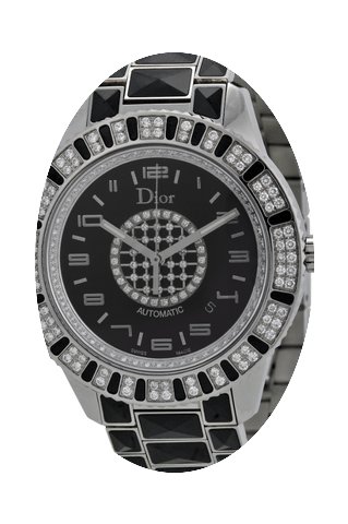 Dior Christal Automatic Diamond Black Di...