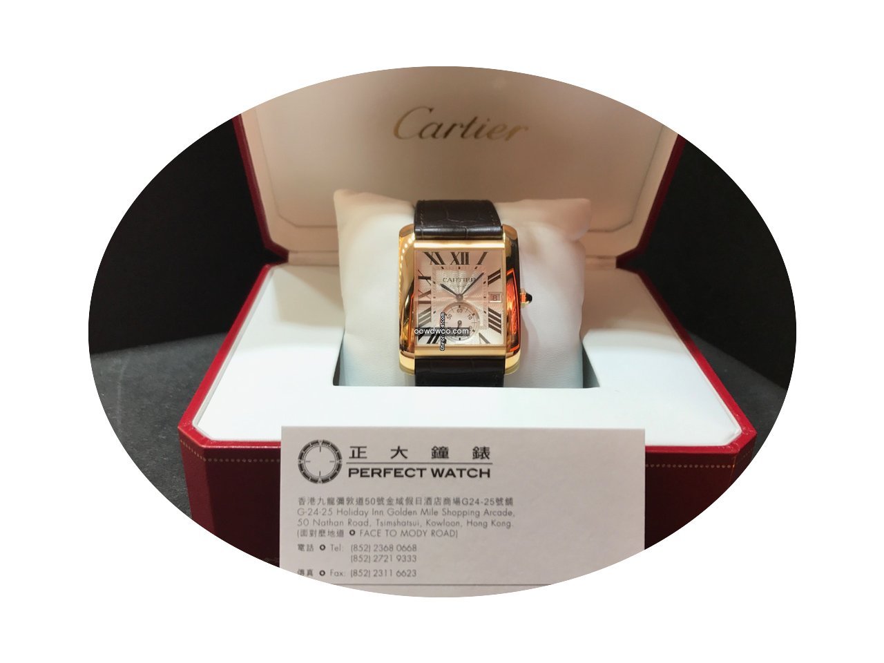 Cartier W5330001 Tank MC Automatic Rose ...