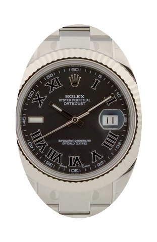 Rolex Datejust II black roman 116334...