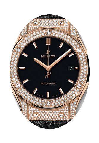 Hublot Classic Fusion Mat Black Dial Aut...