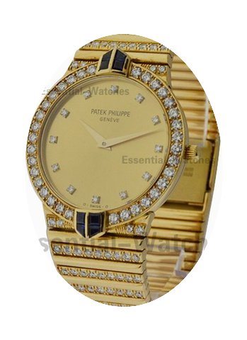 Patek Philippe Ladies 3822 Calatrava wit...