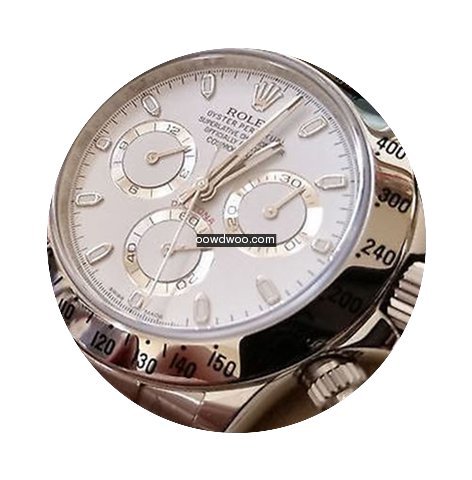 Rolex Daytona Cosmograph Steel White Dia...