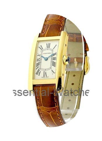 Cartier Tank American Small Size in Yell...