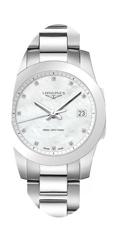 Longines Conquest Quartz 34mm Ladies Wat...