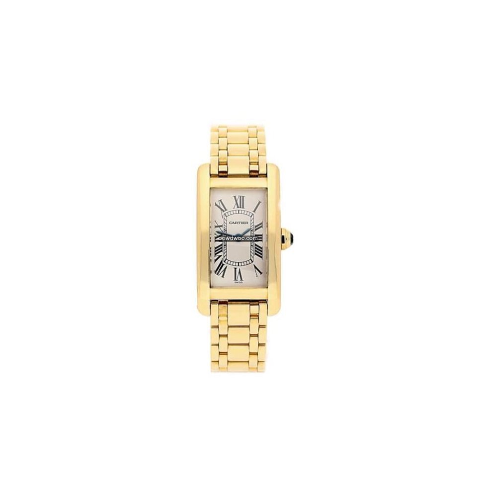 Cartier Tank Americaine 1710 - 18ct Yell...