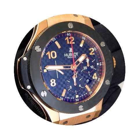 Hublot Big Bang Rose Gold Ceramic Black...