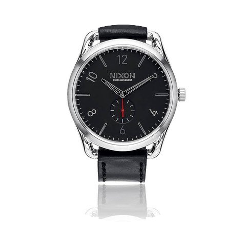 Nixon The C45 Leather Black/Red A465-008...
