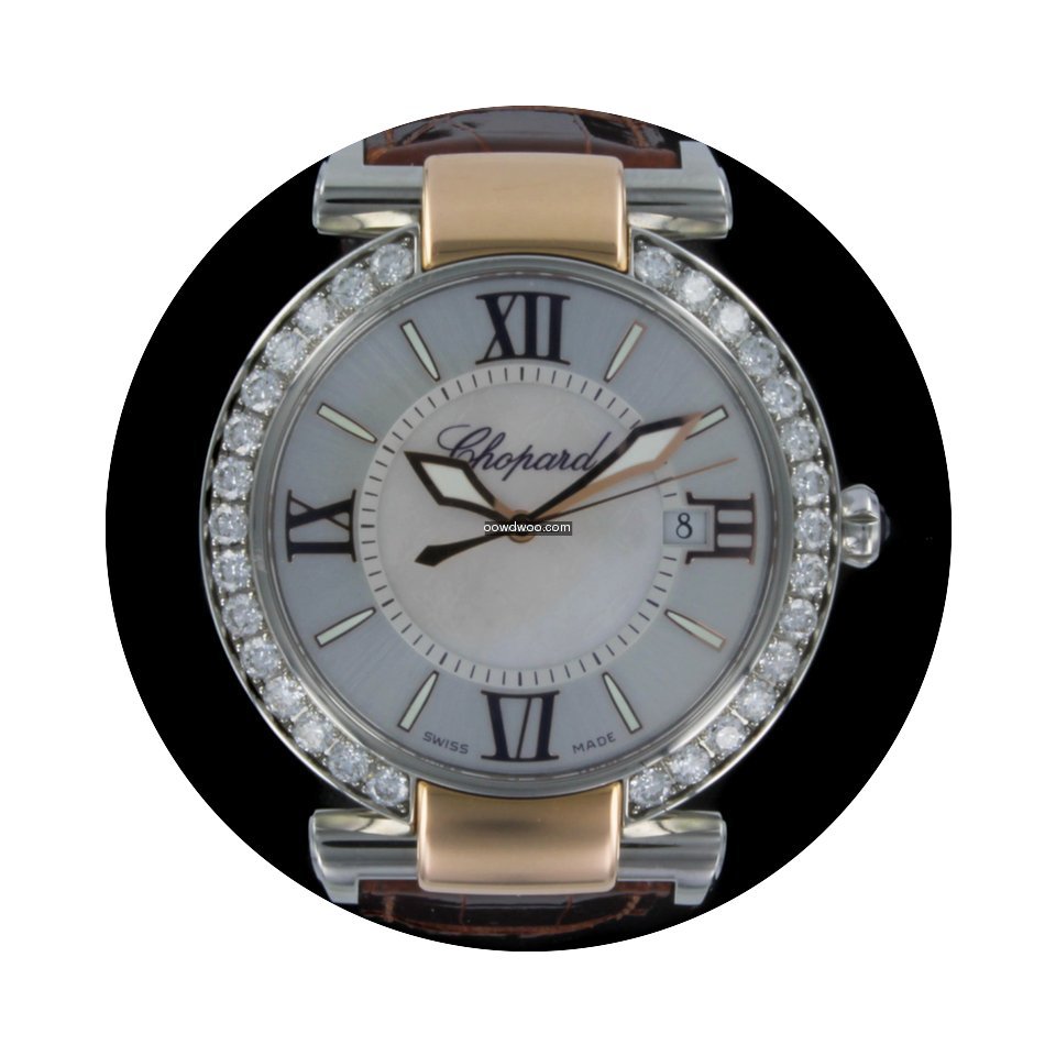 Chopard Imperiale 40mm watch 18kt rose g...