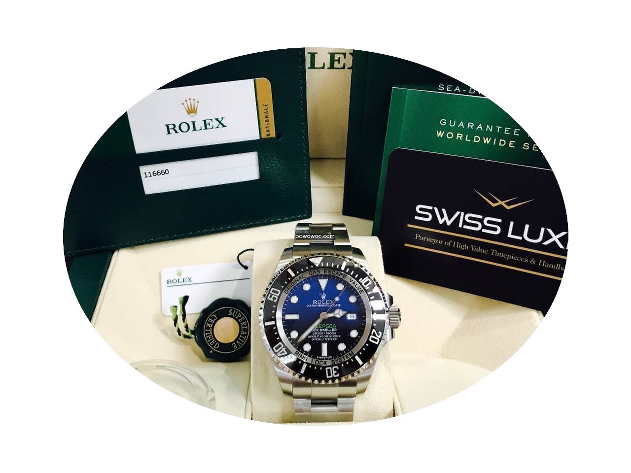 Rolex Sea-Dweller Deepsea - 116660 D-Blu...