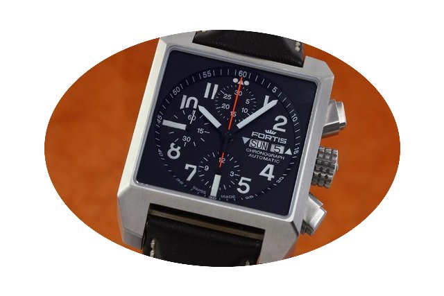 Fortis Neu - Fortis Square Chronogaph He...