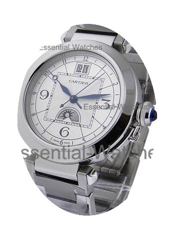 Cartier Pasha with Big Date and Moon Pha...