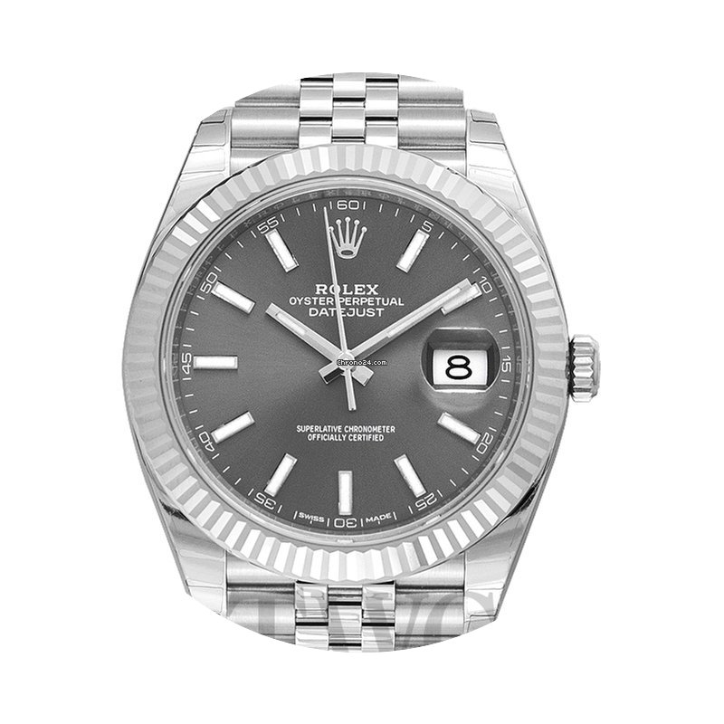 Rolex Datejust 41 Dark Rhodium 18k White...