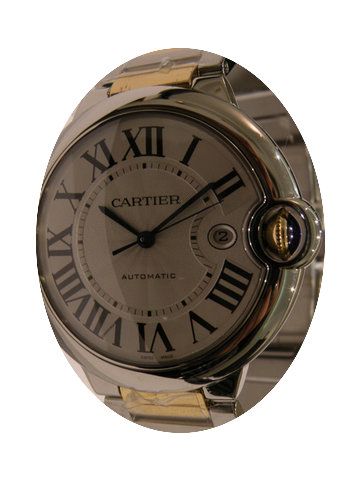 Cartier BALLON BLUE XL TT STEEL/GOLD...