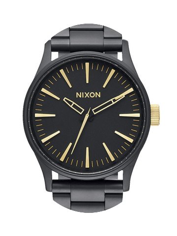 Nixon A450-1041 Sentry 38 SS Matte Black...