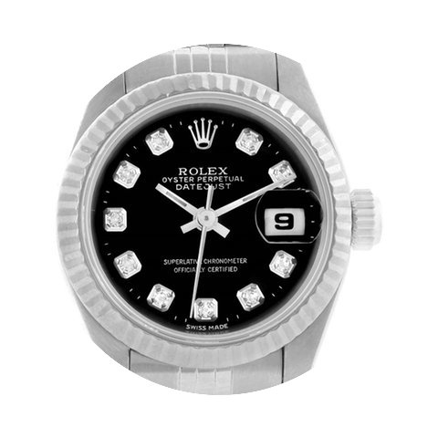 Rolex Datejust Ladies Steel White Gold D...