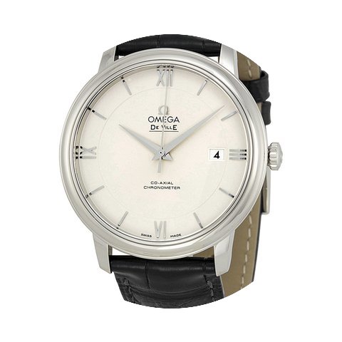 Omega Men's De Ville Prestige Silver 424...