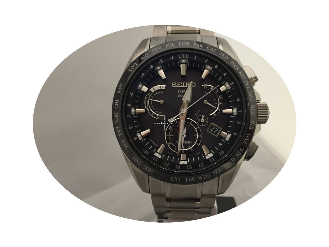 Seiko Astron GPS Solar Dual Time...