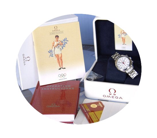 Omega RARO SPEEDMASTER Chrono Date OLYMP...