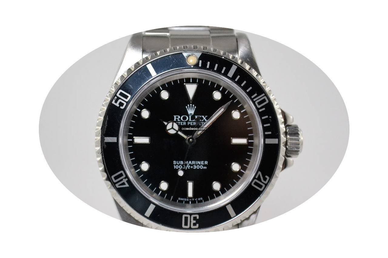 Rolex Submariner Tritium no Date...
