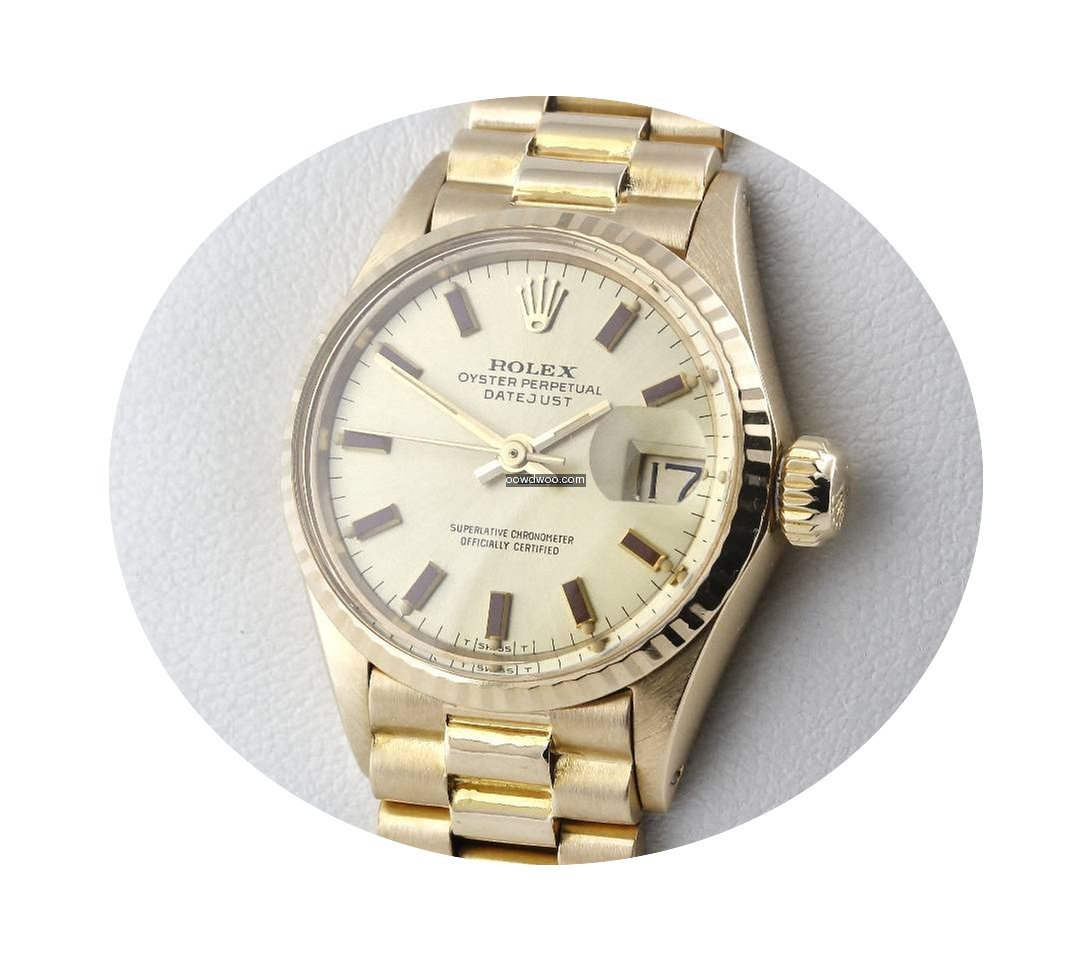 Rolex Lady-Datejust 26mm 750 GOLD AUTOMA...