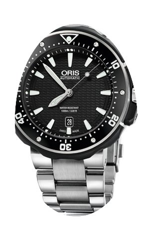 Oris ProDiver Date Black Titanium Bracel...