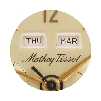 Mathey-Tissot triple Calendar moonphase ...