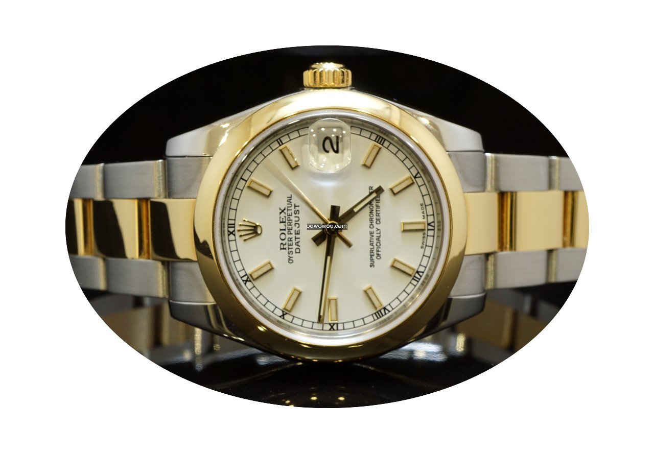 Rolex 2007 31mm Datejust, Steel & Gold, ...