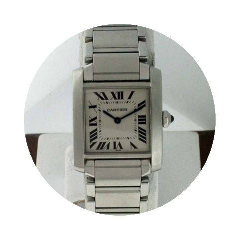 Cartier Tank Francaise Mid-Size Pre-owne...