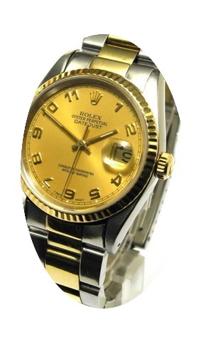 Rolex Datejust 2tone Edelstahl 18kt Gold...