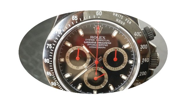 Rolex 116520 Daytona Steel Black Racing ...