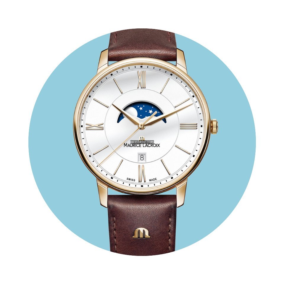 Maurice Lacroix ELIROS MOONPHASE roman w...