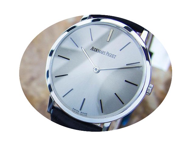 Audemars Piguet Luxury 18k White Gold Me...