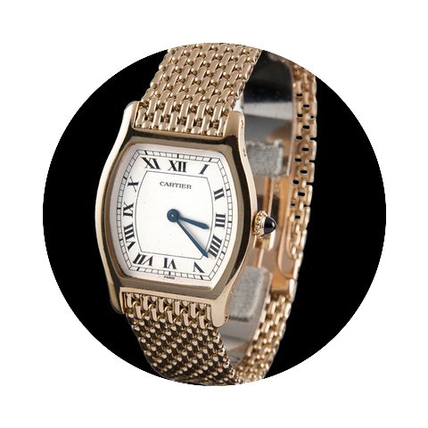 Cartier turtle mini yellow gold...