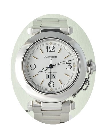 Cartier Pasha C Stahl 2475 Automatik 35 ...