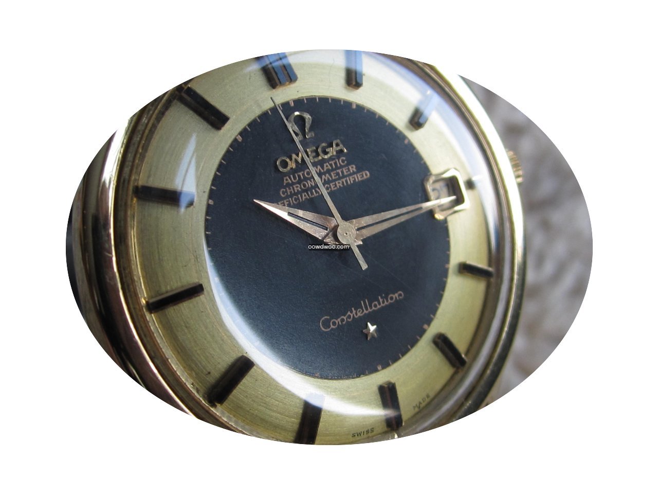 Omega 18K/750Yellow gold Constellation w...