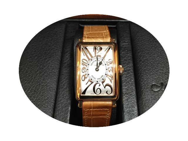 Franck Muller Long Island | 750 Rosegold...
