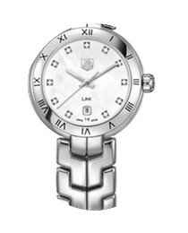 TAG Heuer Link Lady Quartz White Mother ...