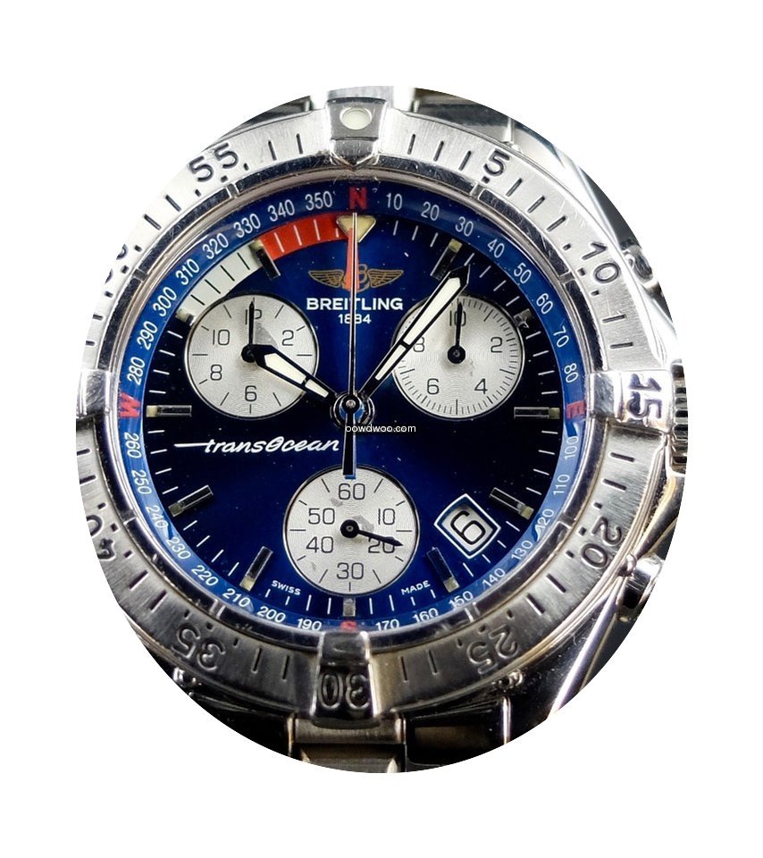 Breitling Transocean Chronograph Quartz ...