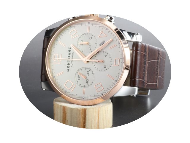 Montblanc Timewalker Stahl Gold Chronogr...