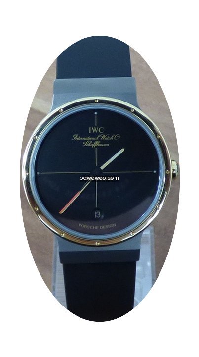 IWC Porsche Design Titan/Gold revisionie...