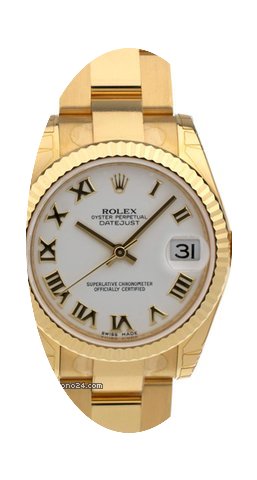 Rolex Datejust white/roman 178278...