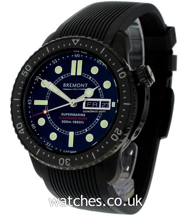 Bremont S500 Supermarine Royal Navy Clea...