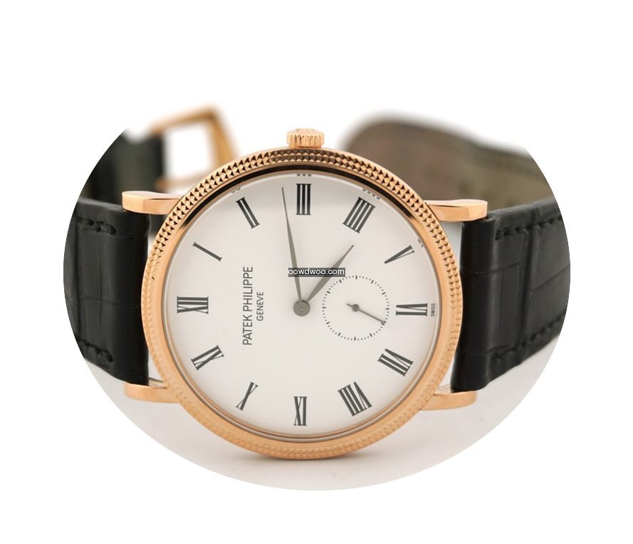 Patek Philippe Calatrava 18k Rose Gold 